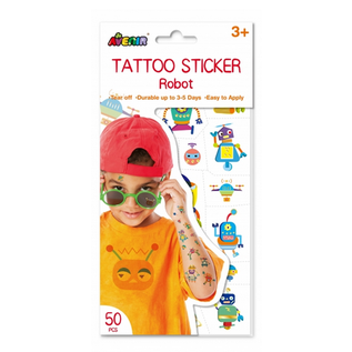 Tattoo Stickers - Robot 50st.