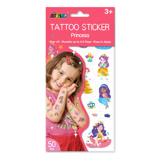 Tattoo Stickers - Prinses 50st.