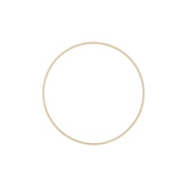 BAMBOO RING - Ø 20 CM - NATURAL - 100% BAMBOO -