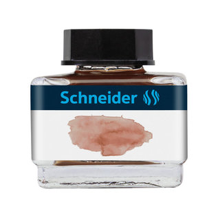 Inktpotje Schneider 15ml pastel Cognac