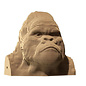 Kartonnen sculptuurpuzzel 3D " Gorilla " 14x14,5x15cm