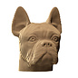 Kartonnen sculptuurpuzzel 3D " Bulldog " 15,5x12,4x15,2cm