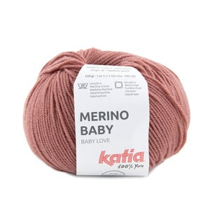 MERINO BABY 87 Donker mauvé bad 58940