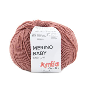 MERINO BABY 87 Zalm rood bad 58940