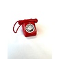 Mini Deco Telefoon Rood