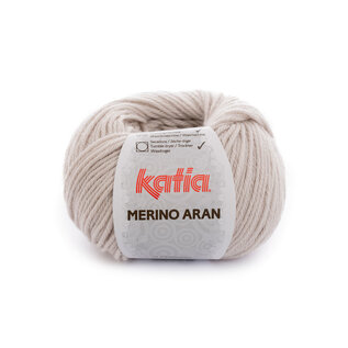 MERINO ARAN 11 Zeer licht beige bad 59676