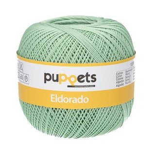 Puppets Eldorado 50 gram dikte 10 - Kleur 7518 groen bad 282649