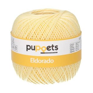 Puppets Eldorado 50 gram dikte 10 - Kleur 7515 Geel bad 283224