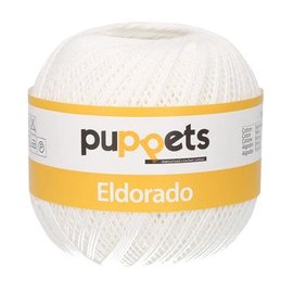 Puppets Eldorado 100 gram dikte 6 - Kleur 7001 bad 283973