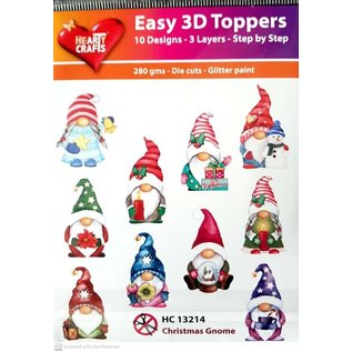 Easy 3D Designs pakket Christmas Gnomes