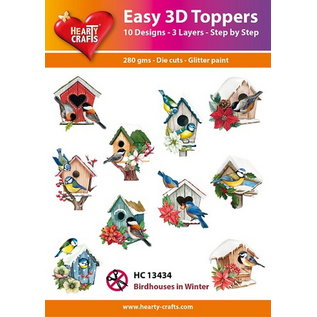 Easy 3D-Toppers Birdhouse in winter