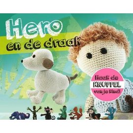 Hero en de draak haak de knuffel van je kind