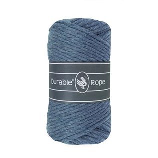 Durable Rope macramegaren 250 gram 75 meter recycled katoen/polyester - blauw Kleur 291