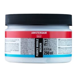 AMSTERDAM Puimsteen medium middel 127 pot 250 ml