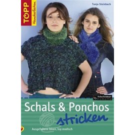 Schals und Ponchos stricken