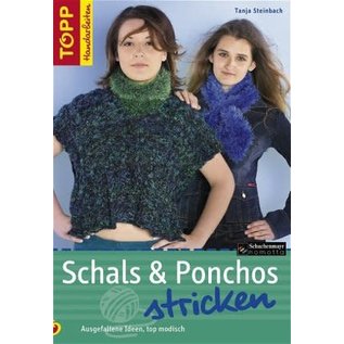 Schals und Ponchos stricken