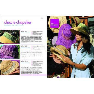 Crochet a la fourche. transparence