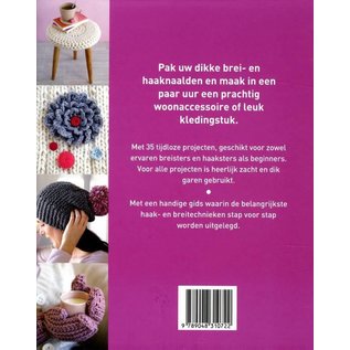 Boek Breien en haken met dikke naalden