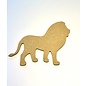 MDF Figuur Leeuw 14x10 cm