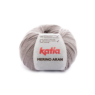 MERINO ARAN 12 Licht grijs bad 58903