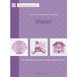 Point de croix et compagnie - Violet