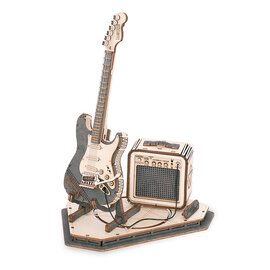 3D Houten Puzzel Elektrische gitaar