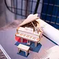 3D Houten Puzzel Piano 12,5x11x13,2xcm