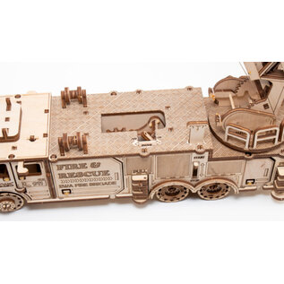 Mechanische Puzzel Brandweerwagen 37,8×9,8×12,2cm