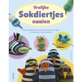 Vrolijke sokdiertjes naaie