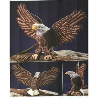 Plastic Canvas  - Sculptured Eagle