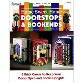 Plastic Canvas  - Home Sweet Home Doorstops & Bookends