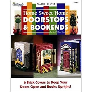 Plastic Canvas  - Home Sweet Home Doorstops & Bookends