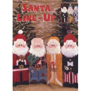 Plastic Canvas  - Santa Line-Up