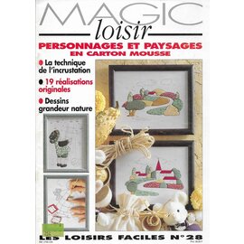 Magazine - Personnages et Paysages en carton mousse