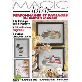 Magazine - Personnages et Paysages en carton mousse