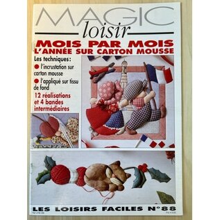 Magazine - Mois par Mois l'année sur carton mousse