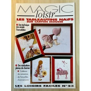 Magazine - Les tableautins naïfs sur carton mousse