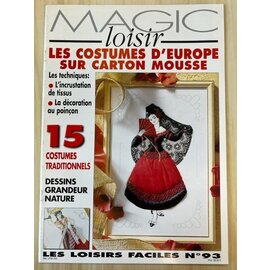 Magazine - Les costumes d'europe sur carton mousse