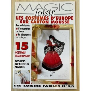 Magazine - Les costumes d'europe sur carton mousse