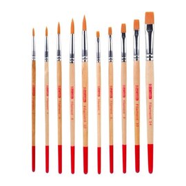 Aquarelpenselen set van 10 - polyester