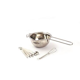 COSMETISCH GEREEDSCHAP SET (KOM + GREEP + MEETLEPELS)