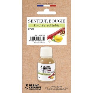 Kaarsen geurolie 27ml - Rabarber en citroen