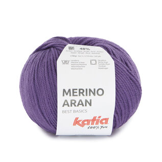 MERINO ARAN 102 Lila bad 63629