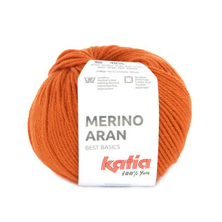 MERINO ARAN 101 Intens oranje bad 63628