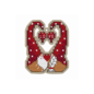 Houten hanger " GNOMES IN LOVE "