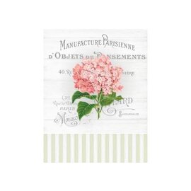 RIJSTPAPIER -  "VINTAGE MOTIVES, HYDRANGEA NO. 2" SIZE: 21*30 CM