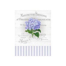 RIJSTPAPIER - "VINTAGE MOTIVES, HYDRANGEA NO. 1" SIZE: 21x30CM