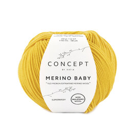 MERINO BABY 153 Signaalgeel bad 62987