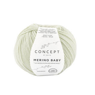 MERINO BABY 155 Witachtig groen bad 62989