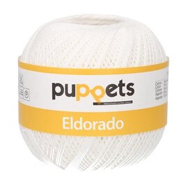 Puppets Eldorado 100 gram dikte 6 - Kleur 7001 bad 286747